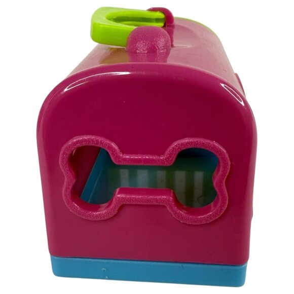 2 Disney Junior Puppy Dog Pals Pet Carriers Set Plastic Just Play - Picture 10 of 12